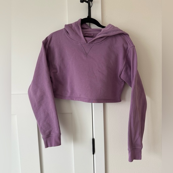lululemon athletica Tops - Lululemon All Yours Cropped Hoodie